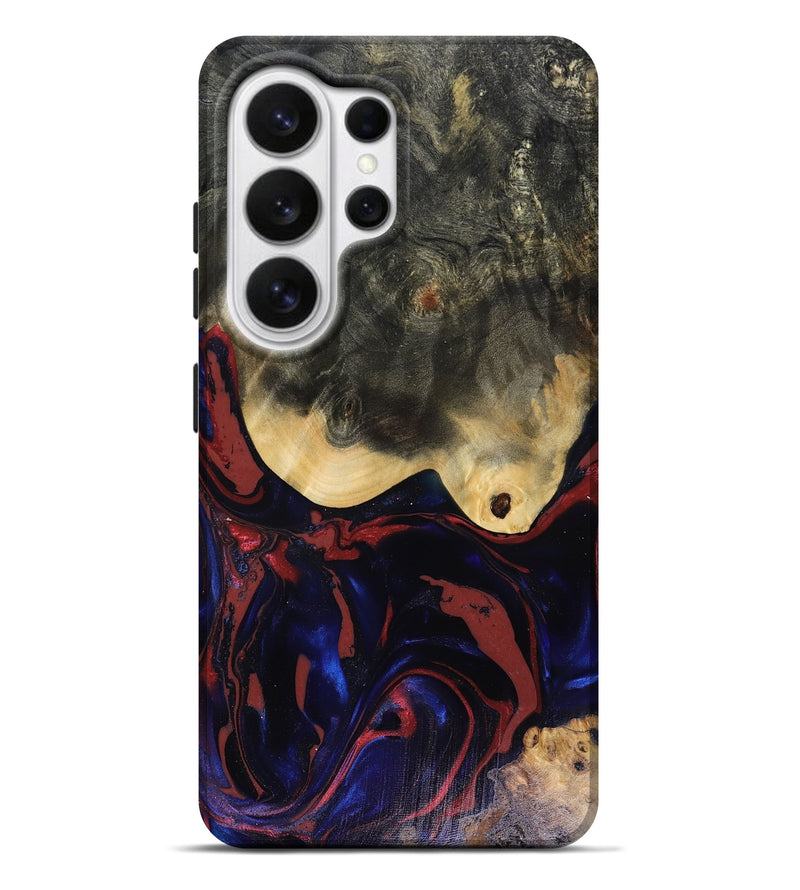 Galaxy S26 Ultra Wood Live Edge Phone Case - Dillon (Red, 816151)