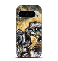 Pixel 10 Wood Live Edge Phone Case - Bjorn (Black & White, 816152)