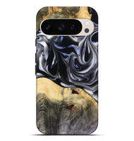 Pixel 10 Pro XL Wood Live Edge Phone Case - Orpha (Black & White, 816165)