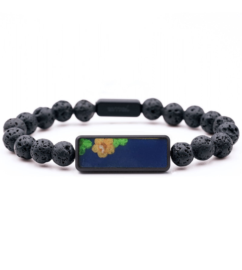 Lava Bead ResinArt Bracelet - Quinn (Bloom, 816174)
