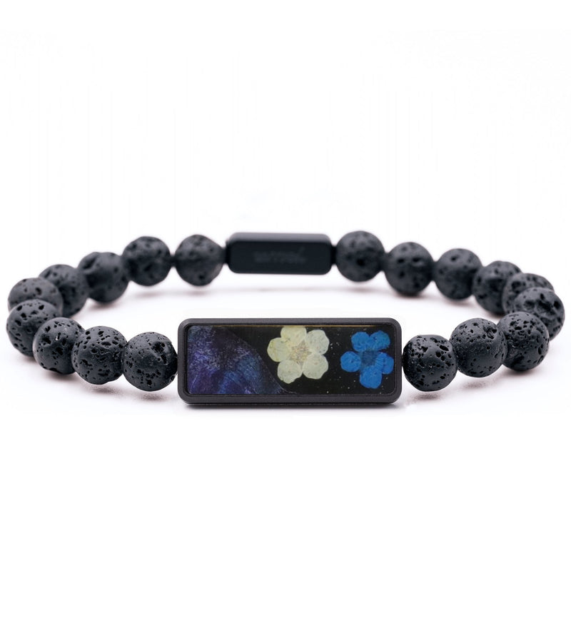 Lava Bead ResinArt Bracelet - Emerson (Bloom, 816198)