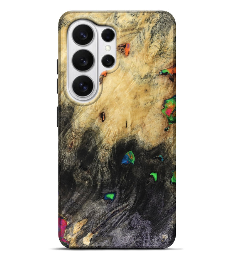 Galaxy S26 Ultra Wood Live Edge Phone Case - Elisa (Neon, 816247)