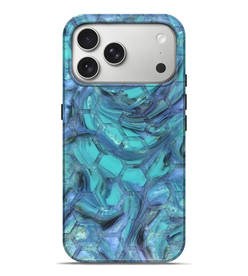 iPhone 17 Pro Max ResinArt Live Edge Phone Case - Kacey (Clear, 816253)
