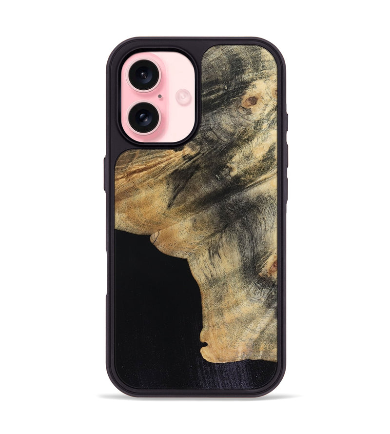 iPhone 16 Wood Phone Case - Hettie (Wood Burl, 816271)