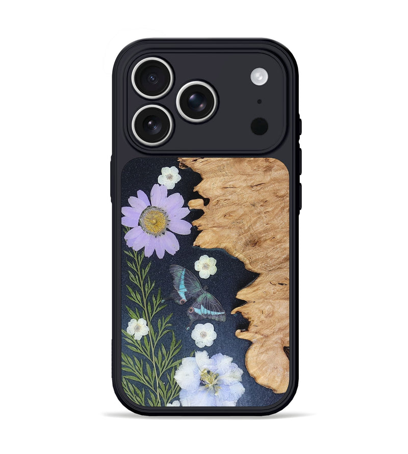 iPhone 17 Pro Wood Phone Case - Jan (Bloom, 816276)