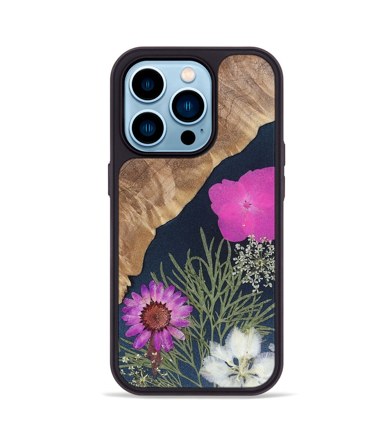 iPhone 14 Pro Wood Phone Case - Bettie (Bloom, 816277)