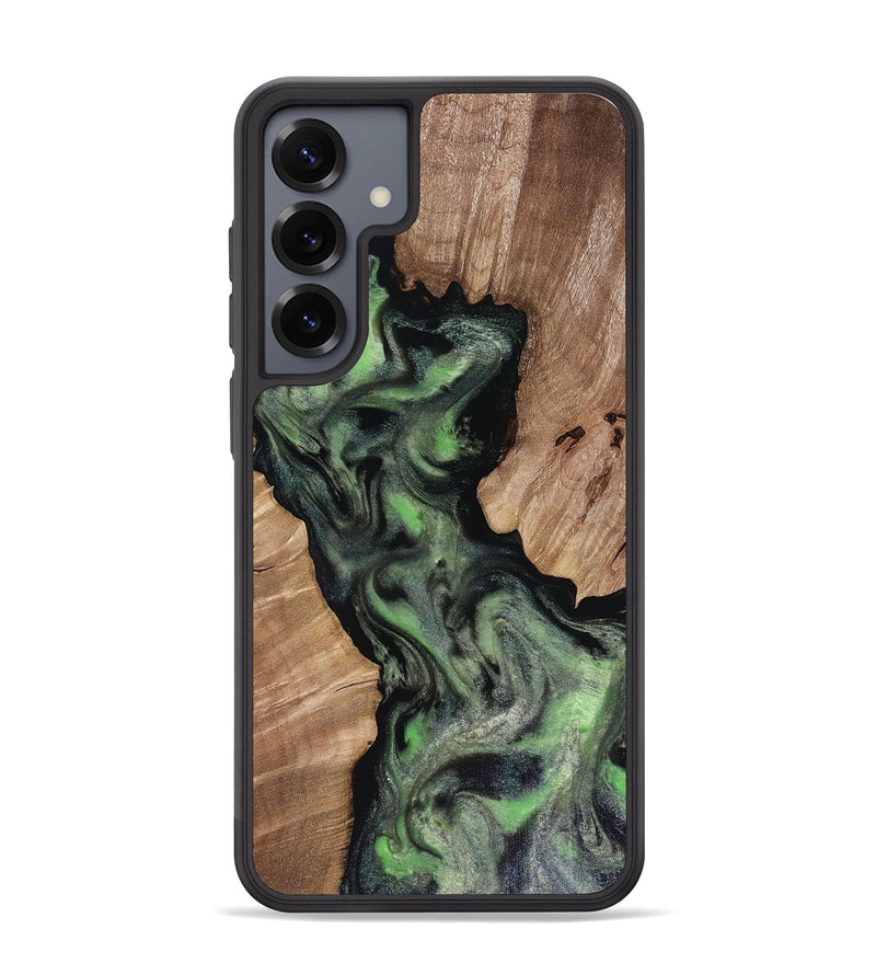 Galaxy S25 Plus Wood Phone Case - Bonita (Green, 816284)