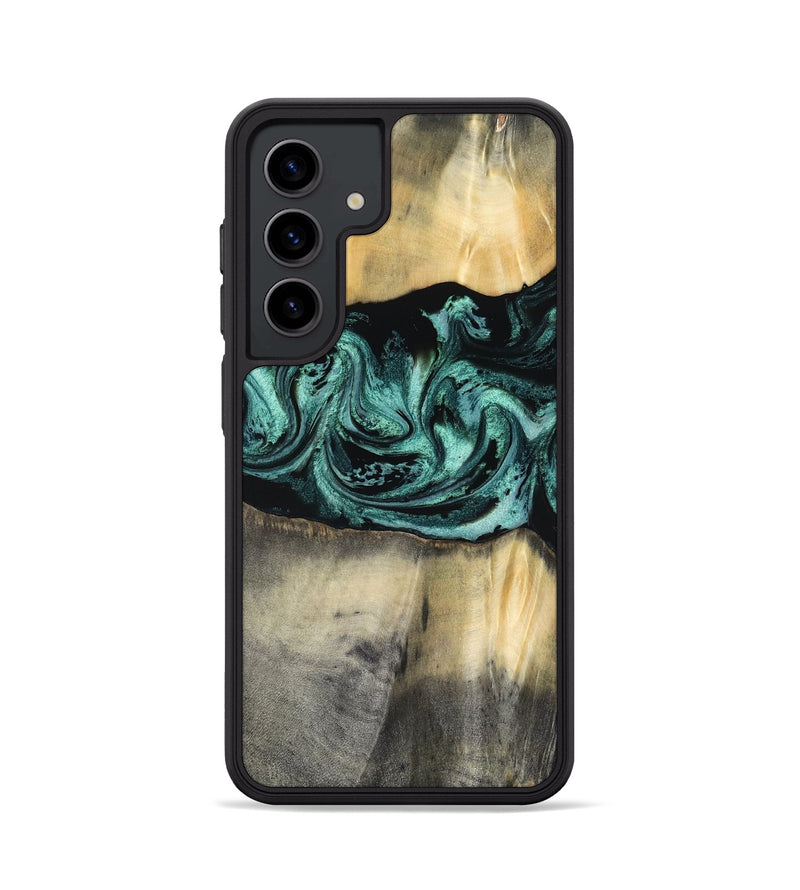 Galaxy S24 Wood Phone Case - Dara (Green, 816286)