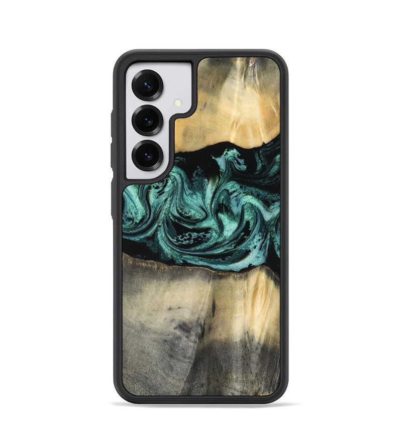 Galaxy S25 Wood Phone Case - Dara (Green, 816286)