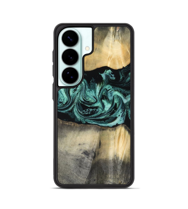 Galaxy S26 Wood Phone Case - Dara (Green, 816286)