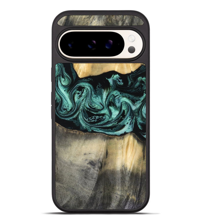 Pixel 10 Pro XL Wood Phone Case - Dara (Green, 816286)