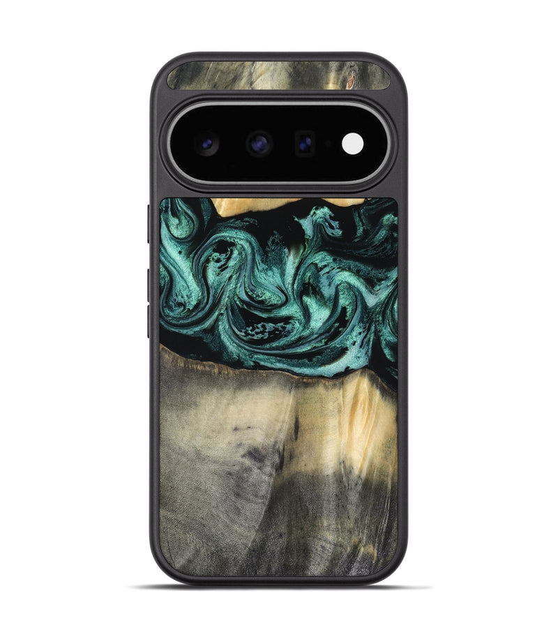 Pixel 11 Wood Phone Case - Dara (Green, 816286)