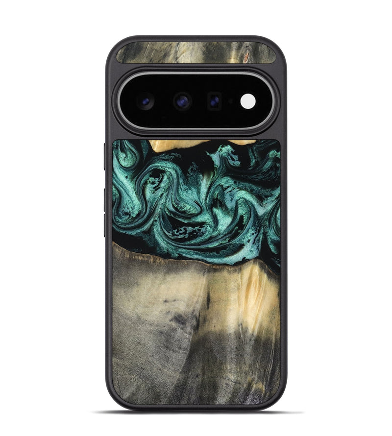 Pixel 11 Pro Wood Phone Case - Dara (Green, 816286)