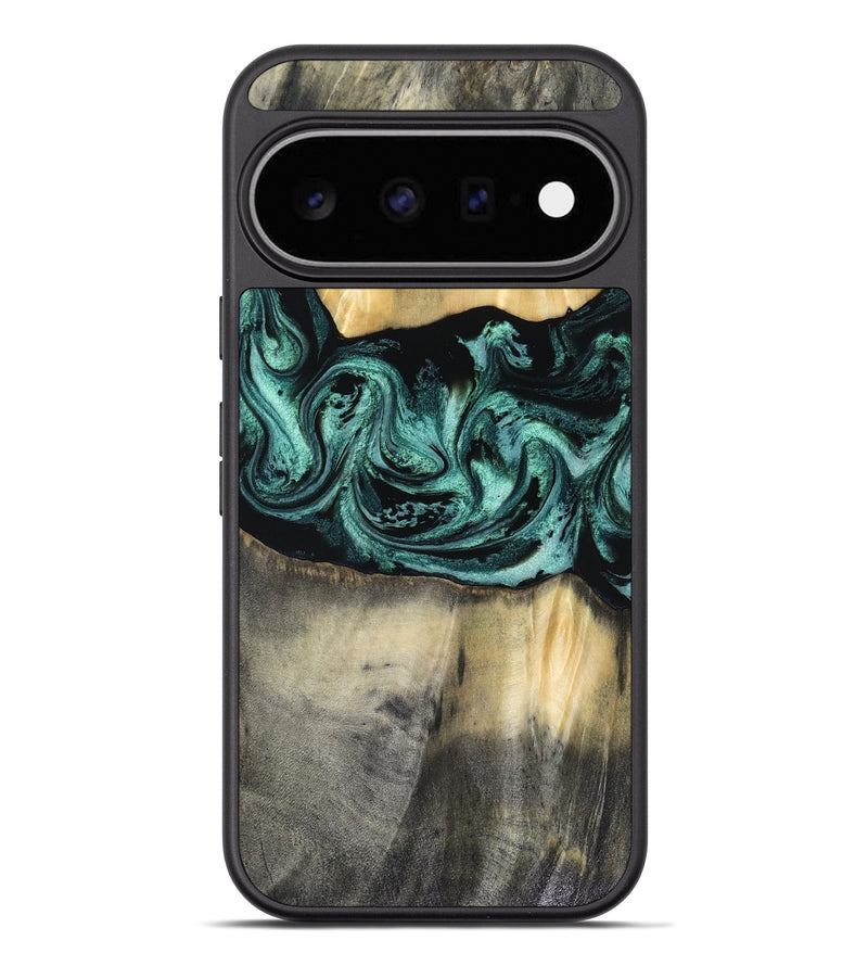 Pixel 11 Pro XL Wood Phone Case - Dara (Green, 816286)