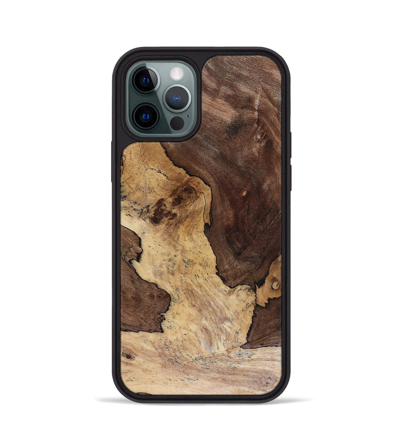 iPhone 12 Pro Wood Phone Case - Briar (Wood Burl, 816293)