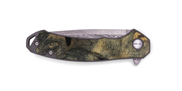 EDC Wood Pocket Knife - Shaun (Wood Burl, 816308)