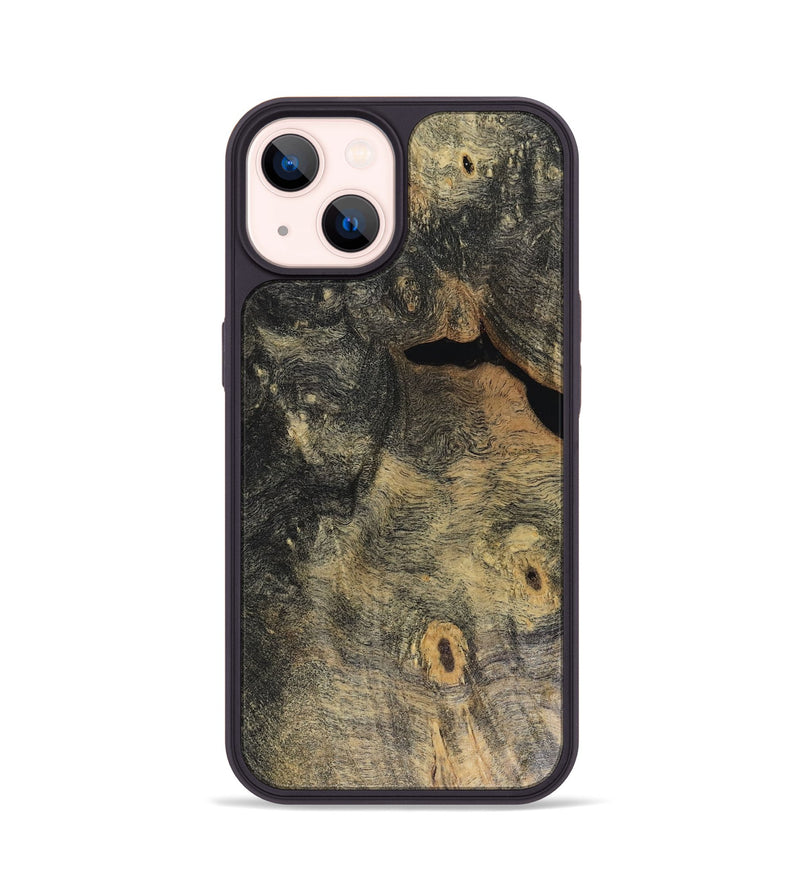 iPhone 14 Wood Phone Case - Shaun (Wood Burl, 816308)