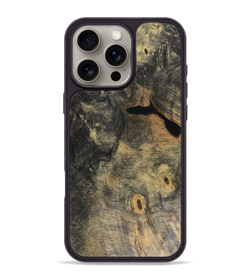 iPhone 16 Pro Max Wood Phone Case - Shaun (Wood Burl, 816308)