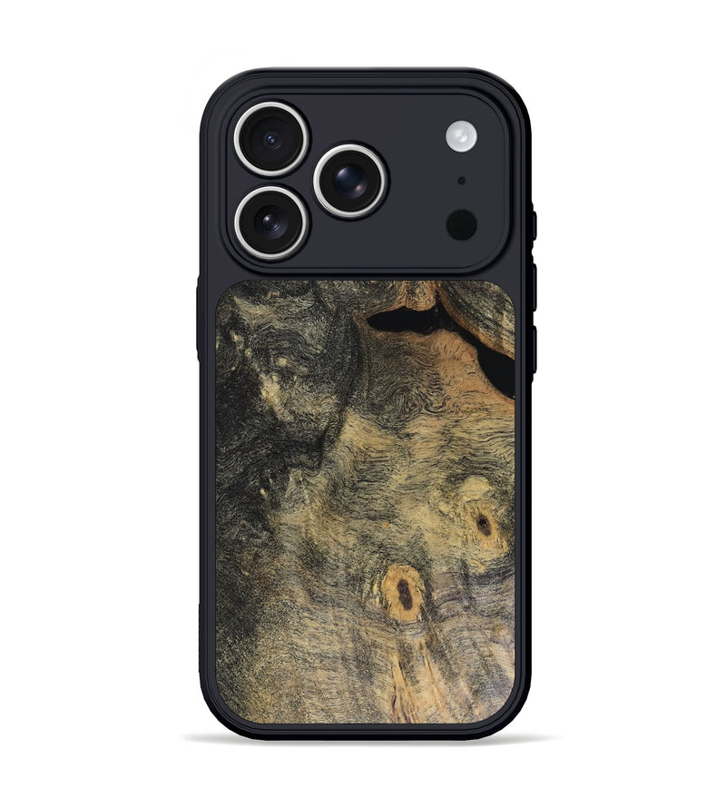 iPhone 17 Pro Wood Phone Case - Shaun (Wood Burl, 816308)