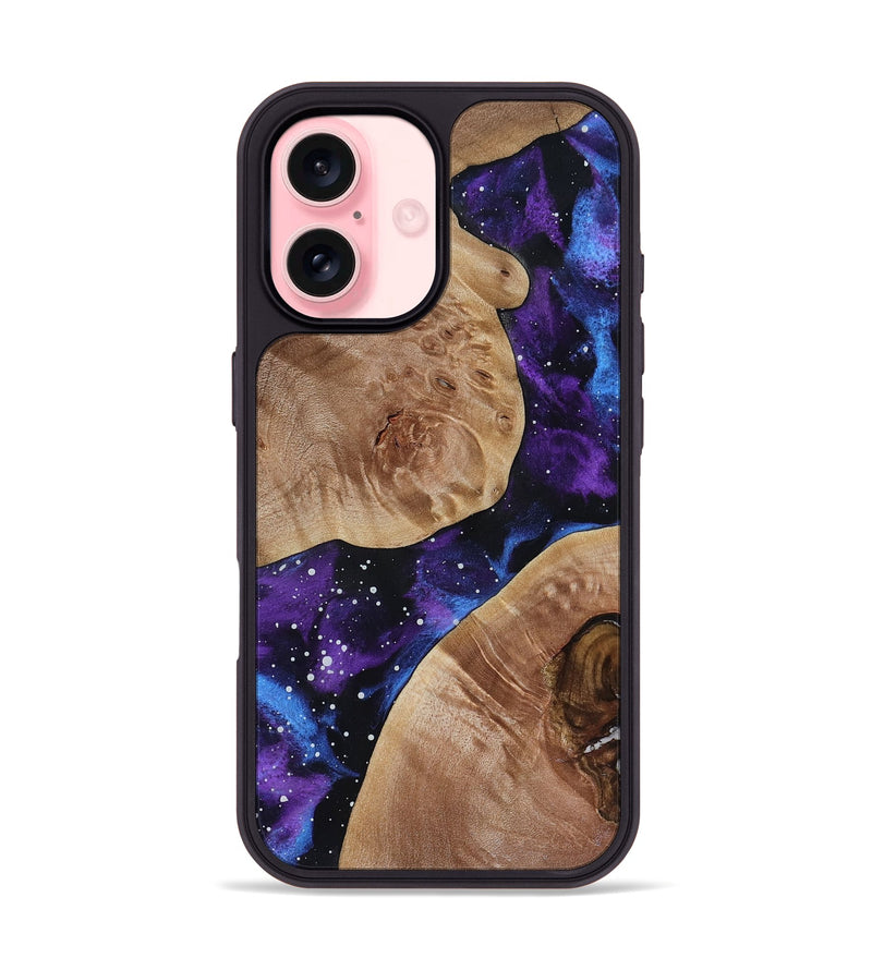 iPhone 16 Wood Phone Case - Denver (Cosmos, 816326)