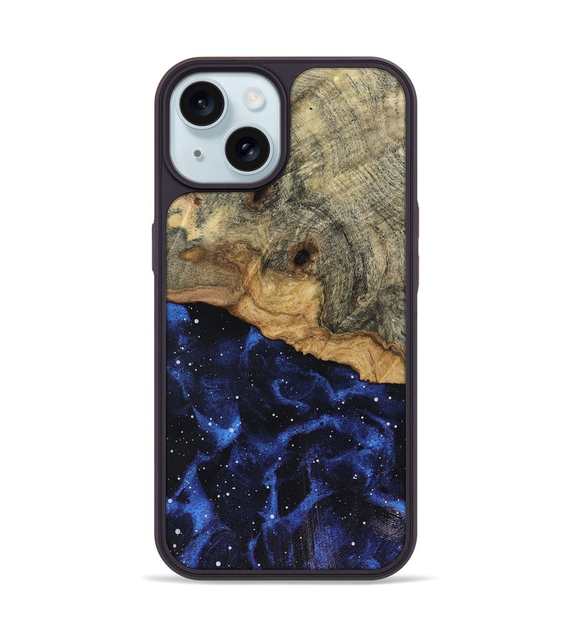 iPhone 15 Wood Phone Case - Fran (Cosmos, 816332)