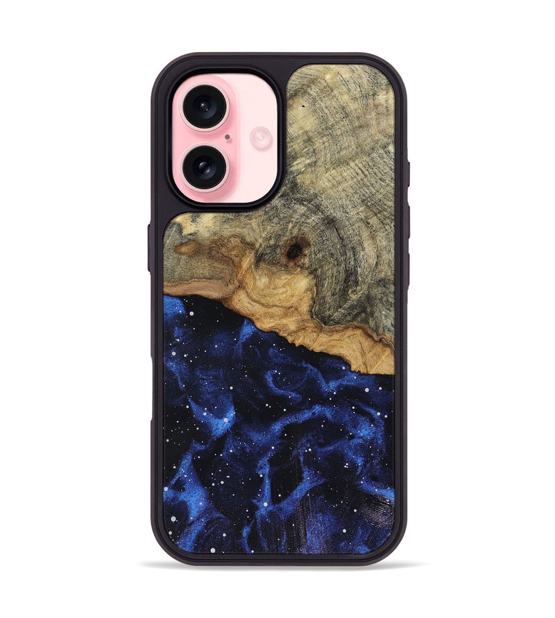 iPhone 16 Wood Phone Case - Fran (Cosmos, 816332)
