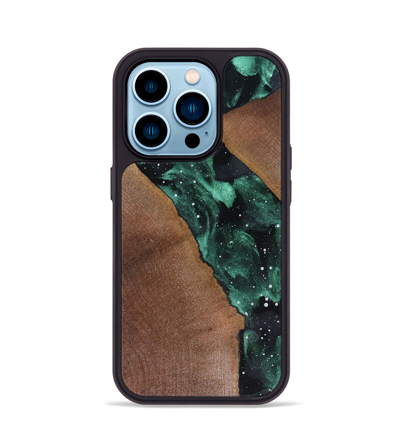 iPhone 14 Pro Wood Phone Case - Jaylin (Cosmos, 816342)