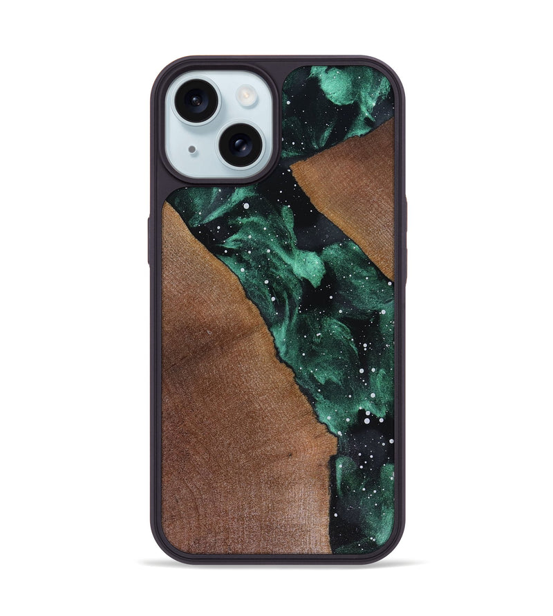 iPhone 15 Wood Phone Case - Jaylin (Cosmos, 816342)