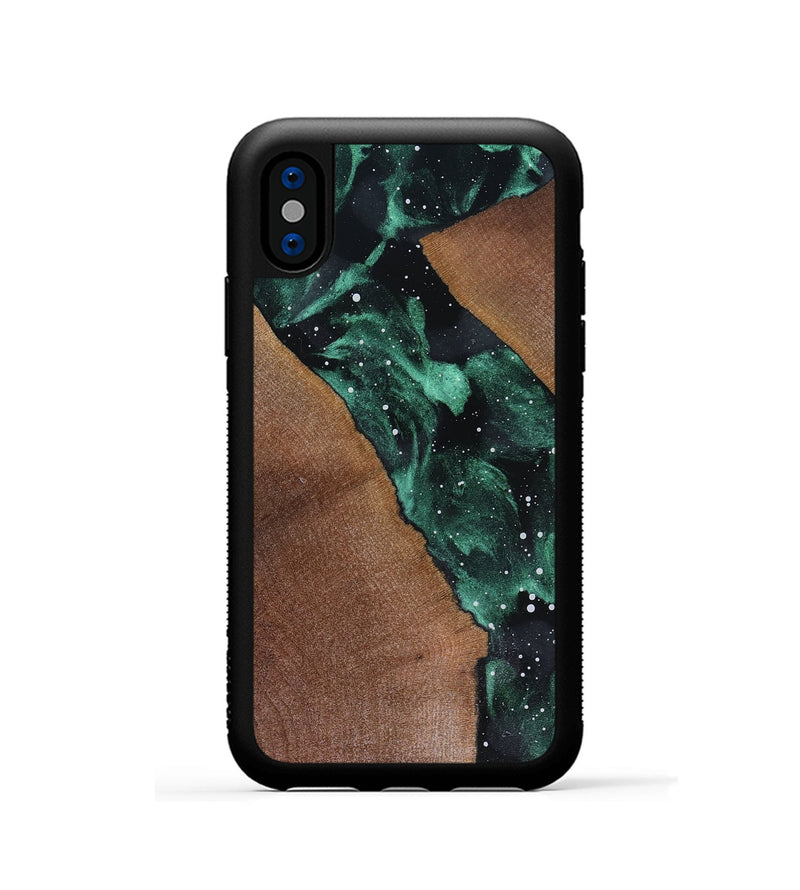 iPhone Xs Wood Phone Case - Jaylin (Cosmos, 816342)