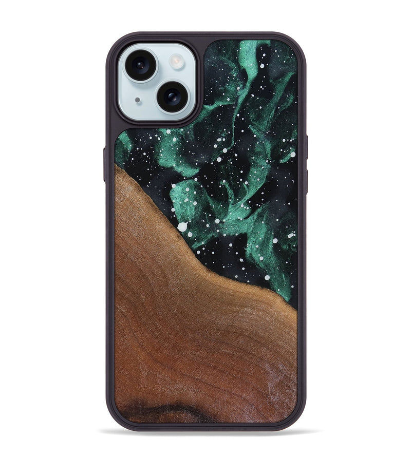 iPhone 15 Plus Wood Phone Case - Leta (Cosmos, 816351)