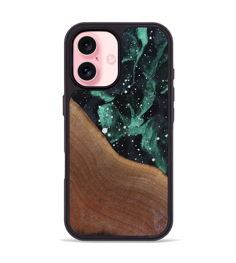 iPhone 16 Wood Phone Case - Leta (Cosmos, 816351)