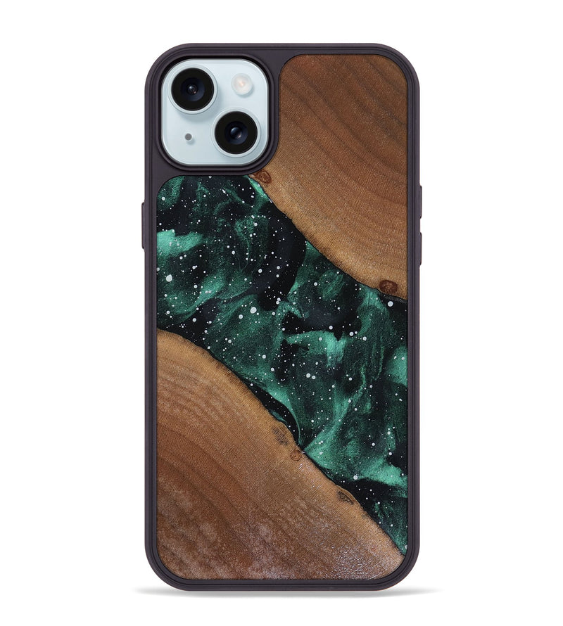 iPhone 15 Plus Wood Phone Case - Melvyn (Cosmos, 816359)