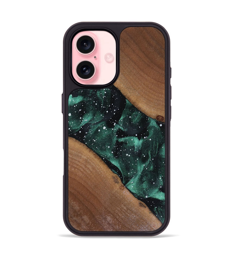 iPhone 16 Wood Phone Case - Melvyn (Cosmos, 816359)