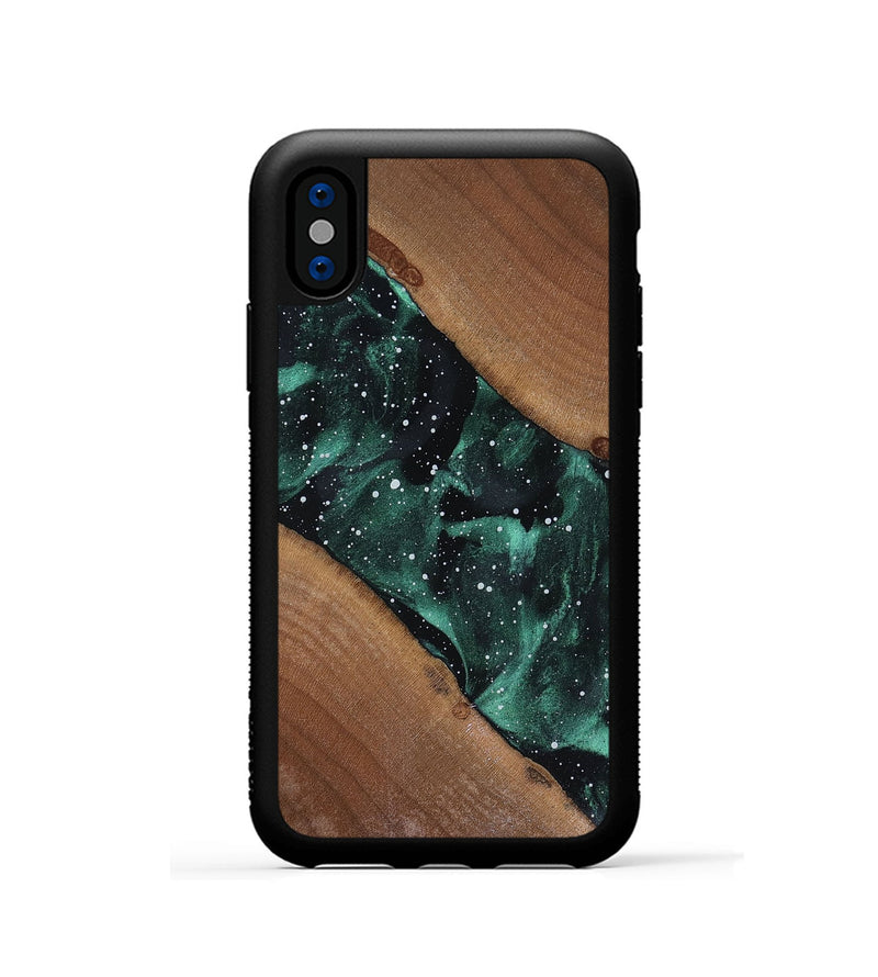 iPhone Xs Wood Phone Case - Melvyn (Cosmos, 816359)
