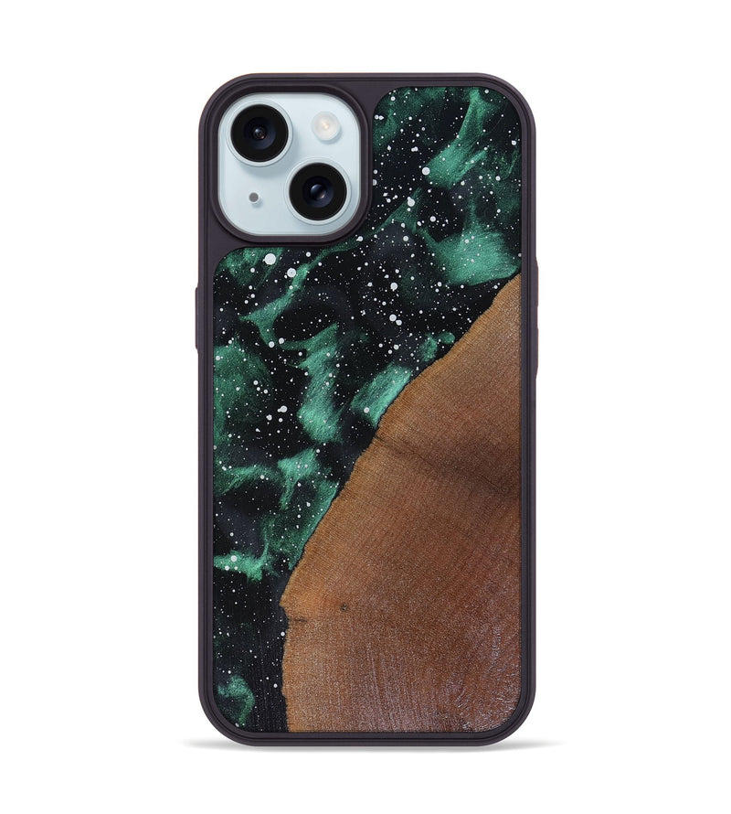 iPhone 15 Wood Phone Case - Ottis (Cosmos, 816360)