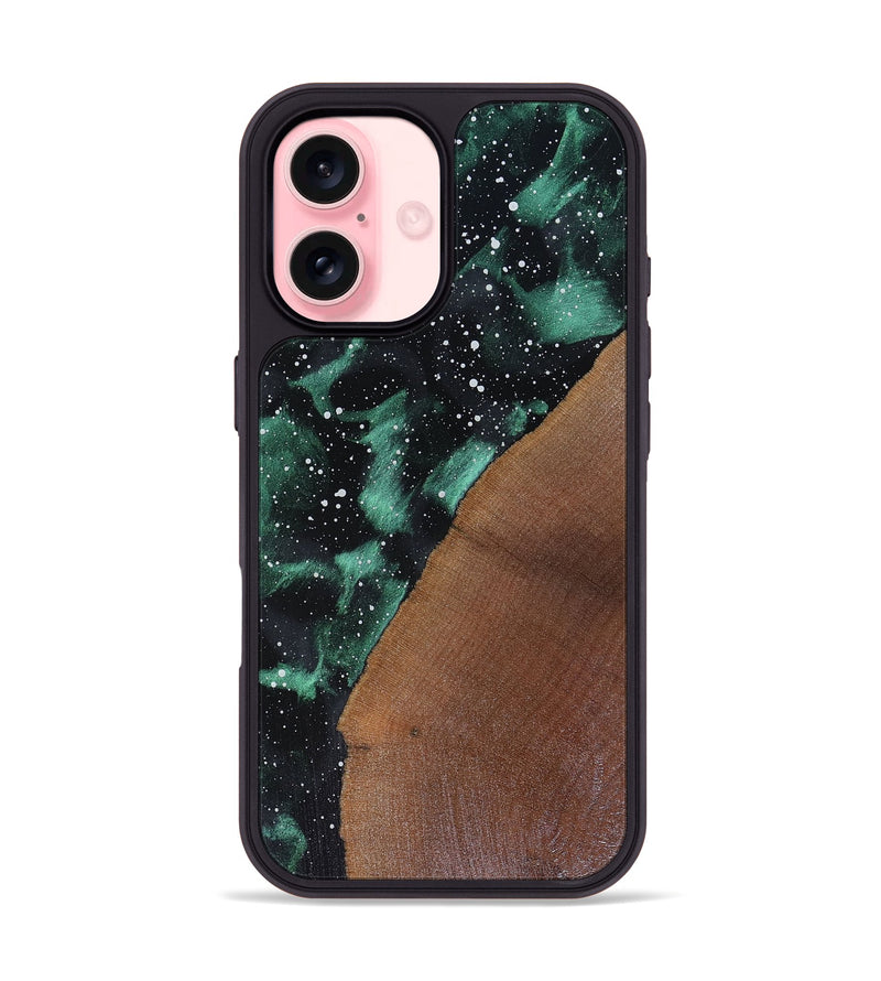 iPhone 16 Wood Phone Case - Ottis (Cosmos, 816360)