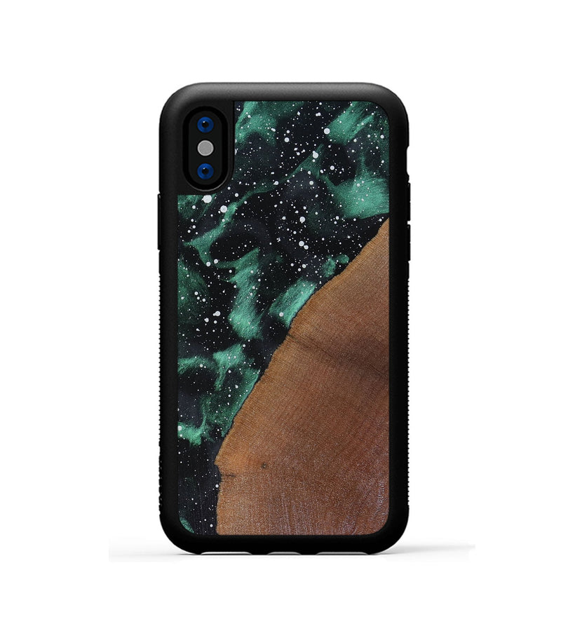 iPhone Xs Wood Phone Case - Ottis (Cosmos, 816360)