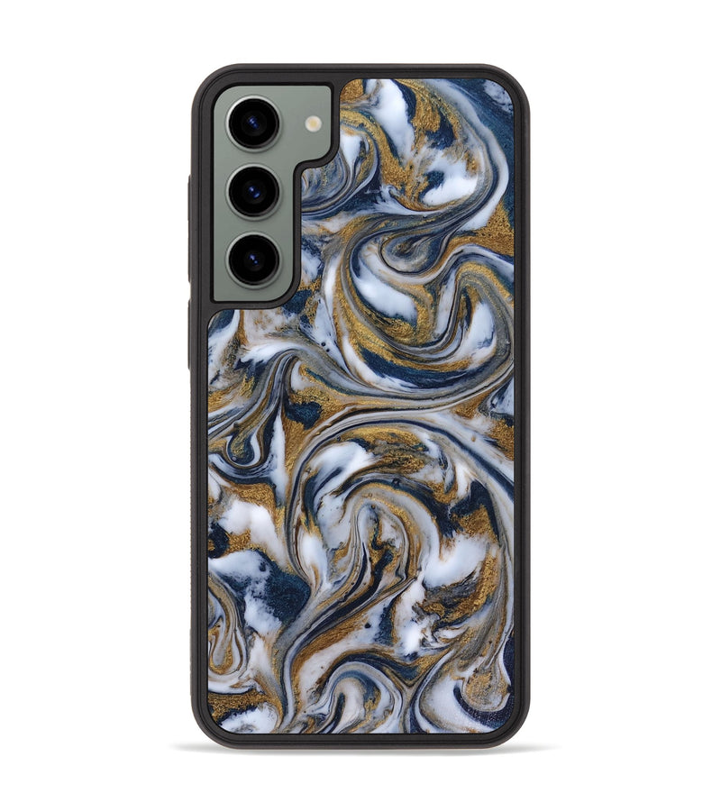 Galaxy S23 Plus ResinArt Phone Case - Dale (Teal & Gold, 816364)