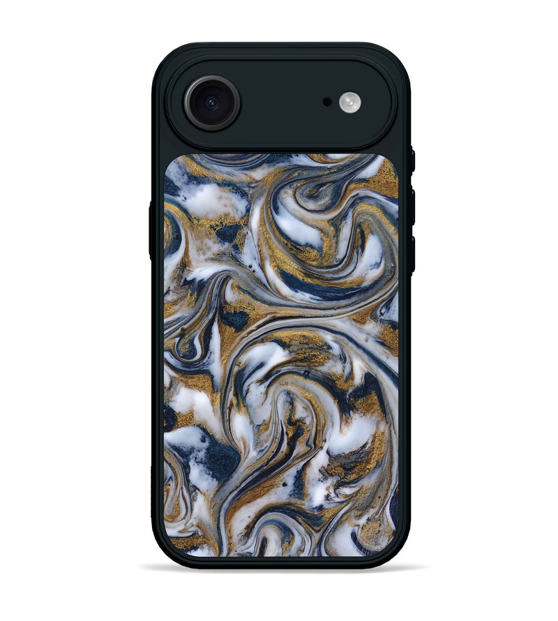 iPhone 17 Air ResinArt Phone Case - Dale (Teal & Gold, 816364)