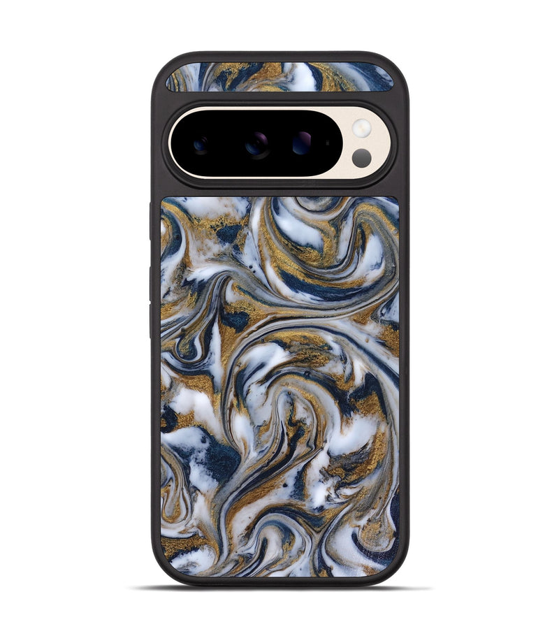 Pixel 10 ResinArt Phone Case - Dale (Teal & Gold, 816364)