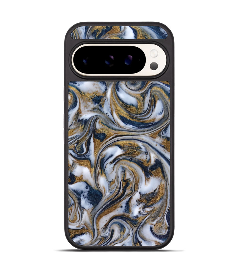 Pixel 9 ResinArt Phone Case - Dale (Teal & Gold, 816364)