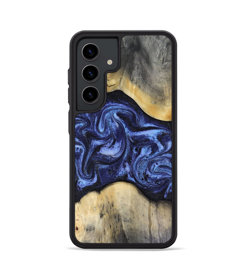Galaxy S24 Wood Phone Case - Jeannie (Blue, 816366)