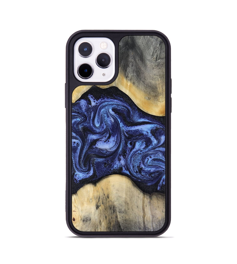 iPhone 11 Pro Wood Phone Case - Jeannie (Blue, 816366)