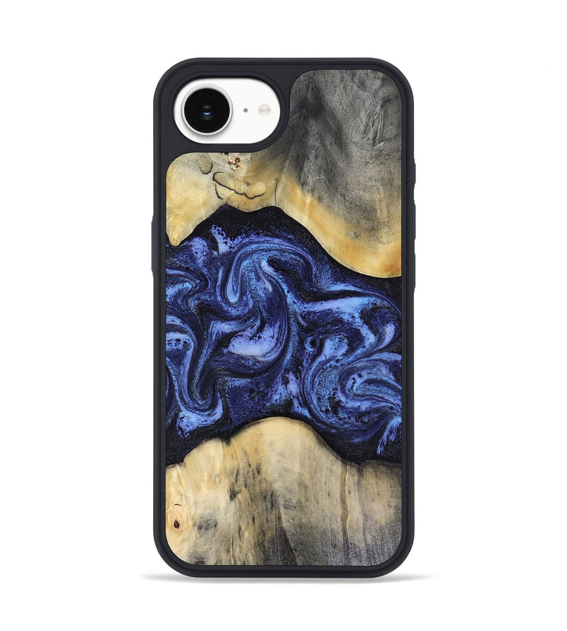 iPhone 16e Wood Phone Case - Jeannie (Blue, 816366)