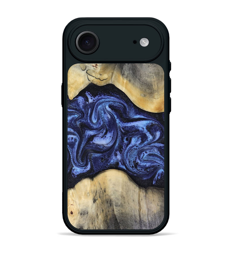 iPhone 17 Air Wood Phone Case - Jeannie (Blue, 816366)