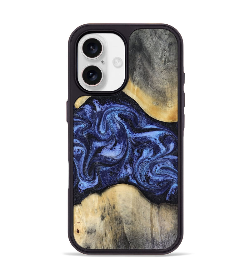 iPhone 17 Wood Phone Case - Jeannie (Blue, 816366)
