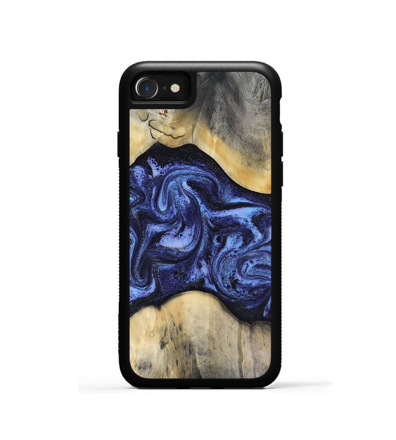 iPhone SE Wood Phone Case - Jeannie (Blue, 816366)
