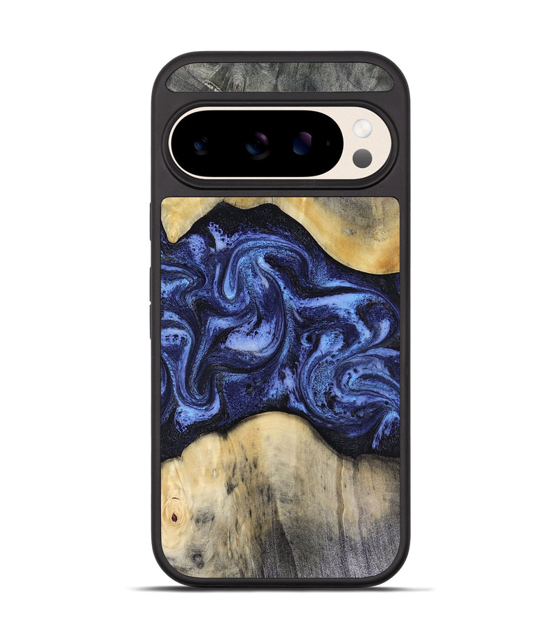 Pixel 10 Wood Phone Case - Jeannie (Blue, 816366)