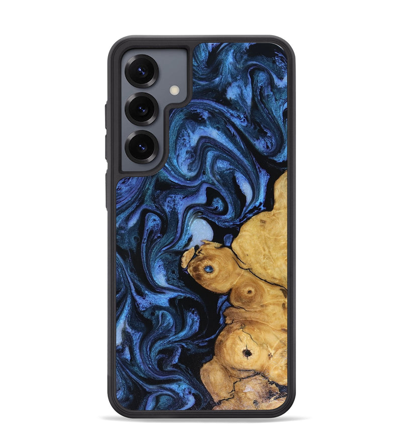Galaxy S25 Plus Wood Phone Case - Allison (Blue, 816369)