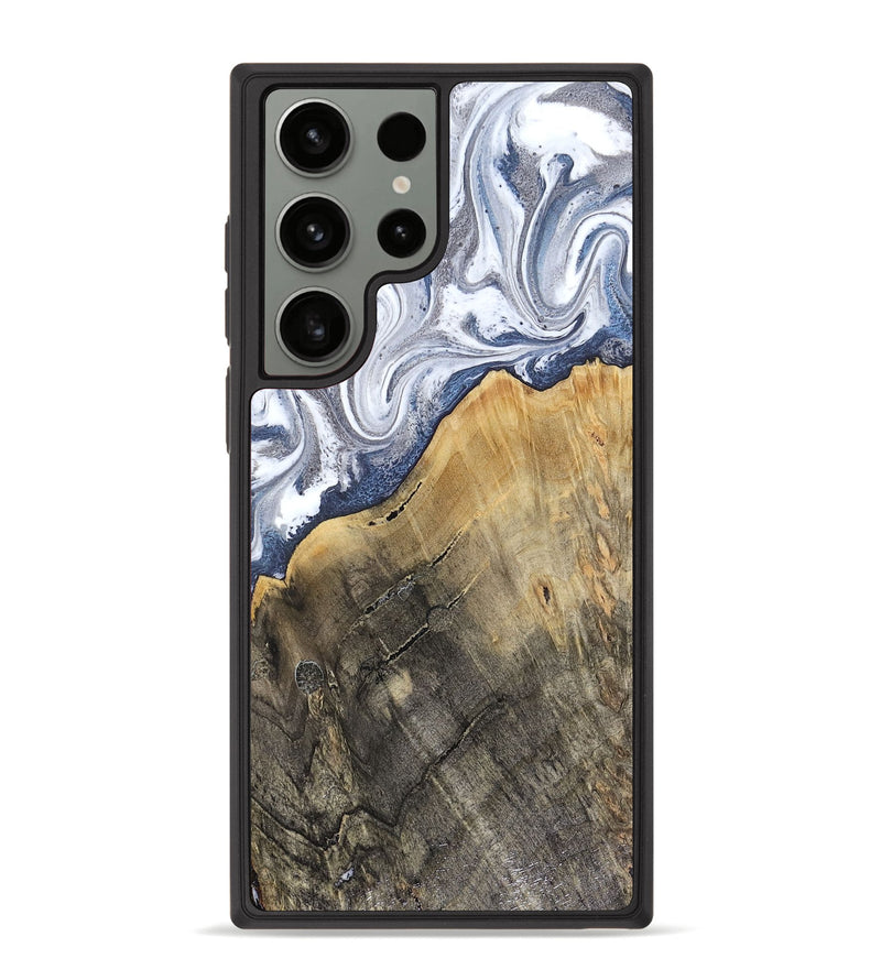 Galaxy S23 Ultra Wood Phone Case - Stevie (Blue, 816370)